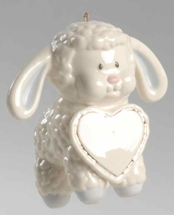 Lenox Christmas Ornament My Little Lamb-Blue - No Box by Lenox-1