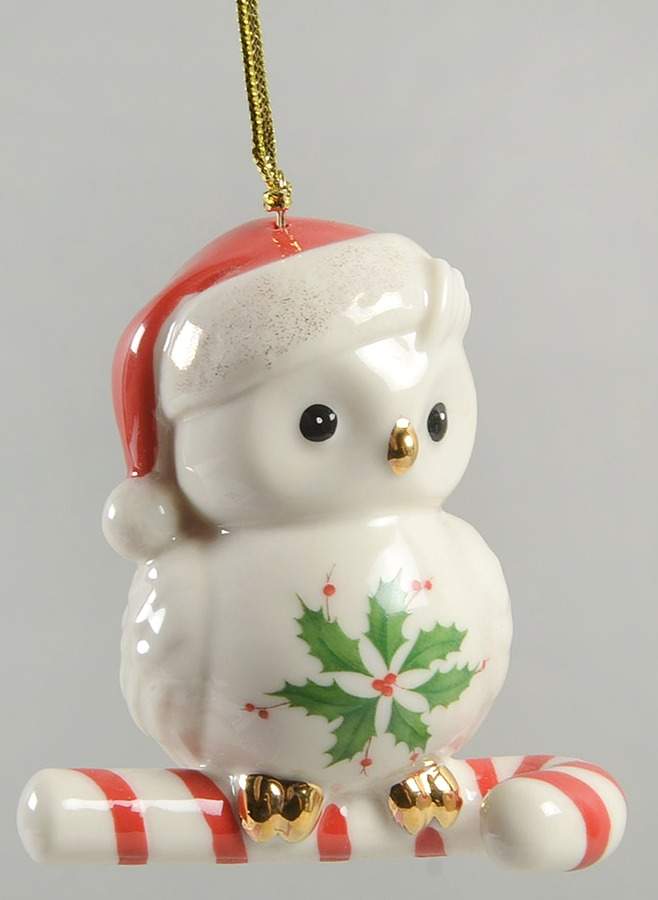 Lenox Christmas Ornament Happy Hoolidays-Owl - Boxed by Lenox-1