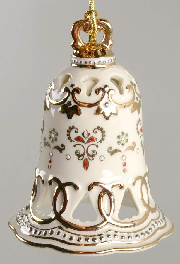 Lenox Christmas Ornament 2012 China Jewels Bell - No Box by Lenox-1