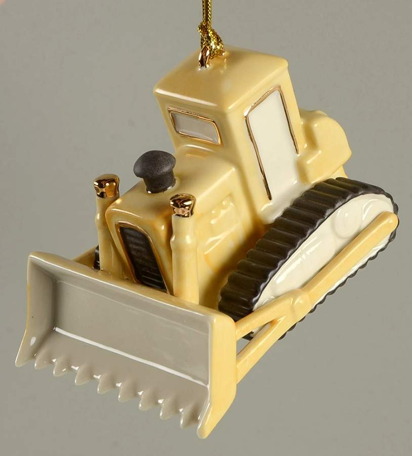 Lenox Christmas Ornament My Bulldozer - With Box by Lenox-1