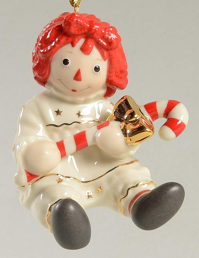 Lenox Christmas Ornament Raggedy Ann's Sweet Holiday-Red - Boxed by Lenox-1