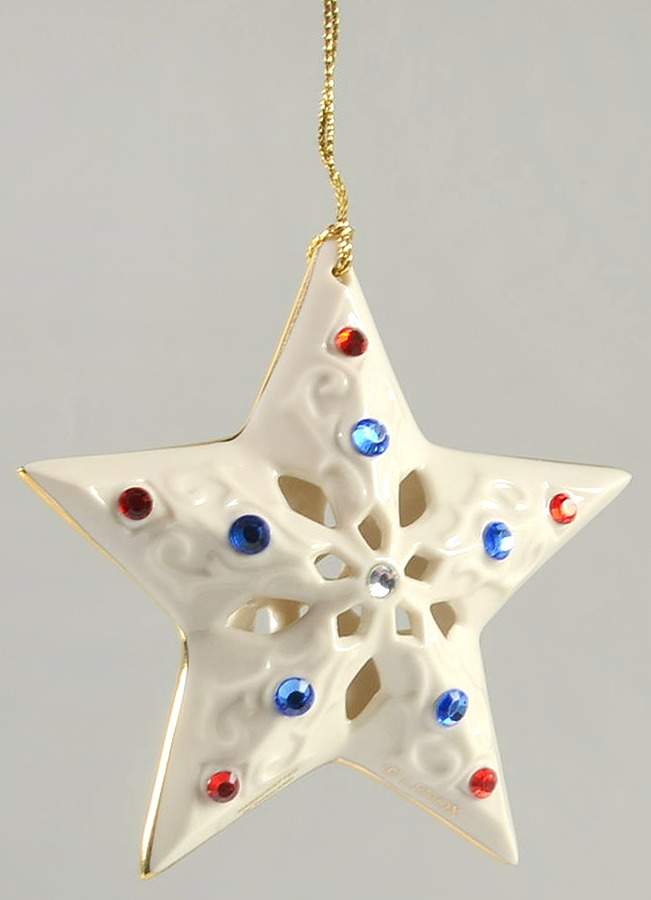 Lenox Christmas Ornament Star Of Freedom - No Box by Lenox-1