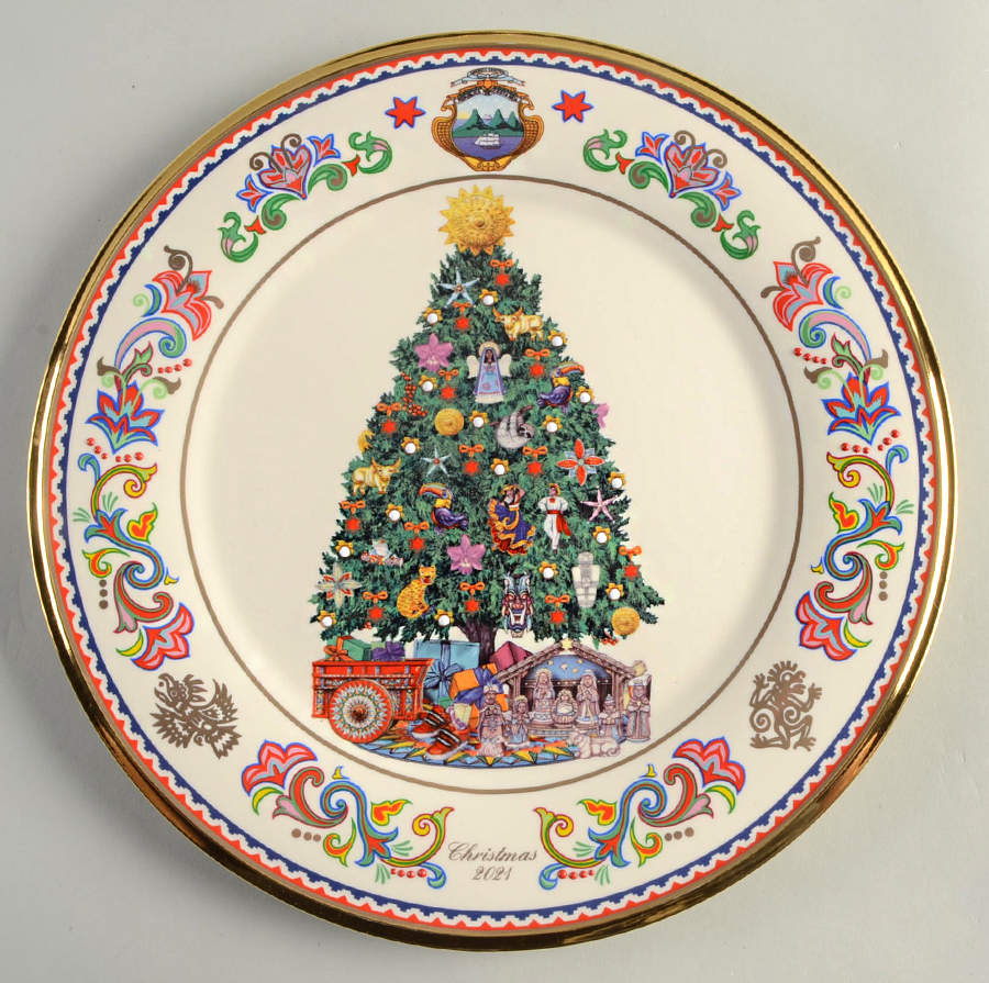 Christmas Trees Around The World Costa Rica - No Box by Lenox-1