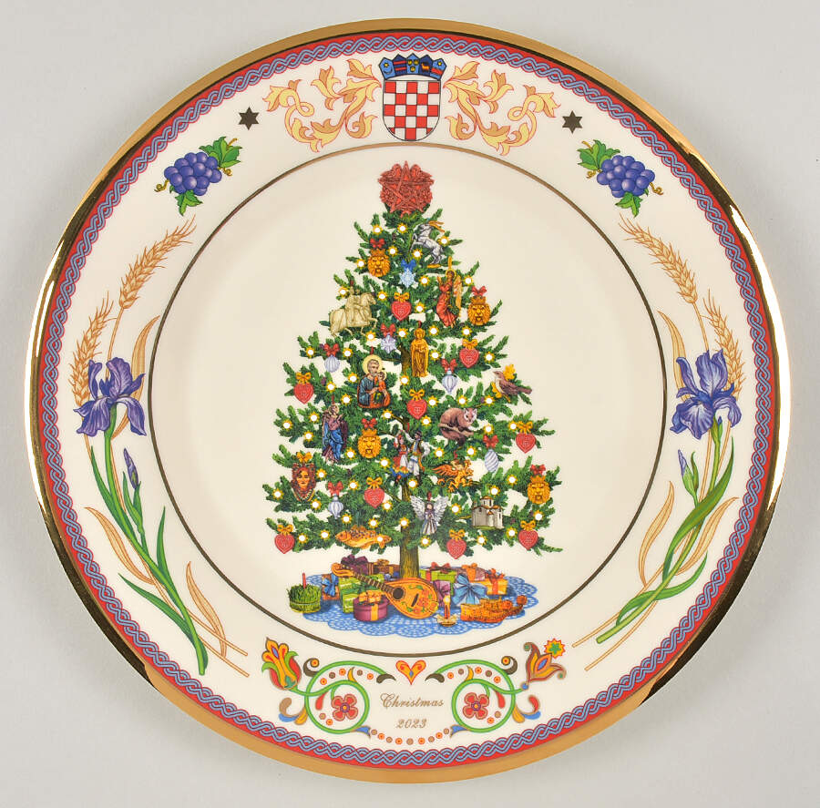 Christmas Trees Around The World Croatia - No Box by Lenox-1