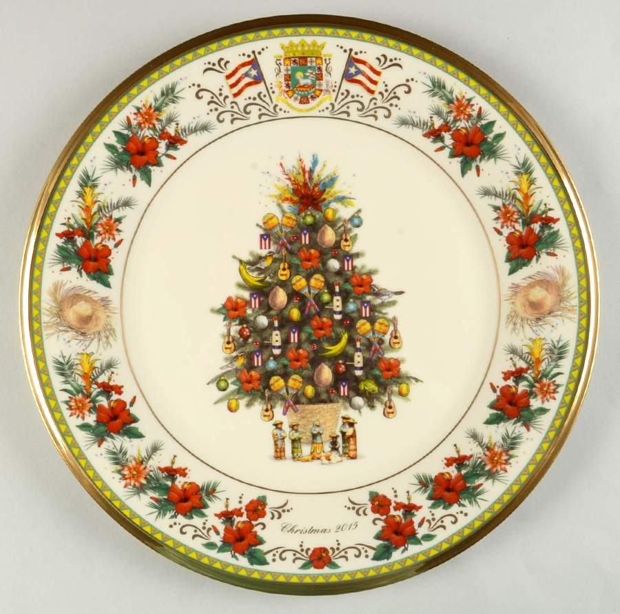 Christmas Trees Around The World Puerto Rico - No Box by Lenox-1