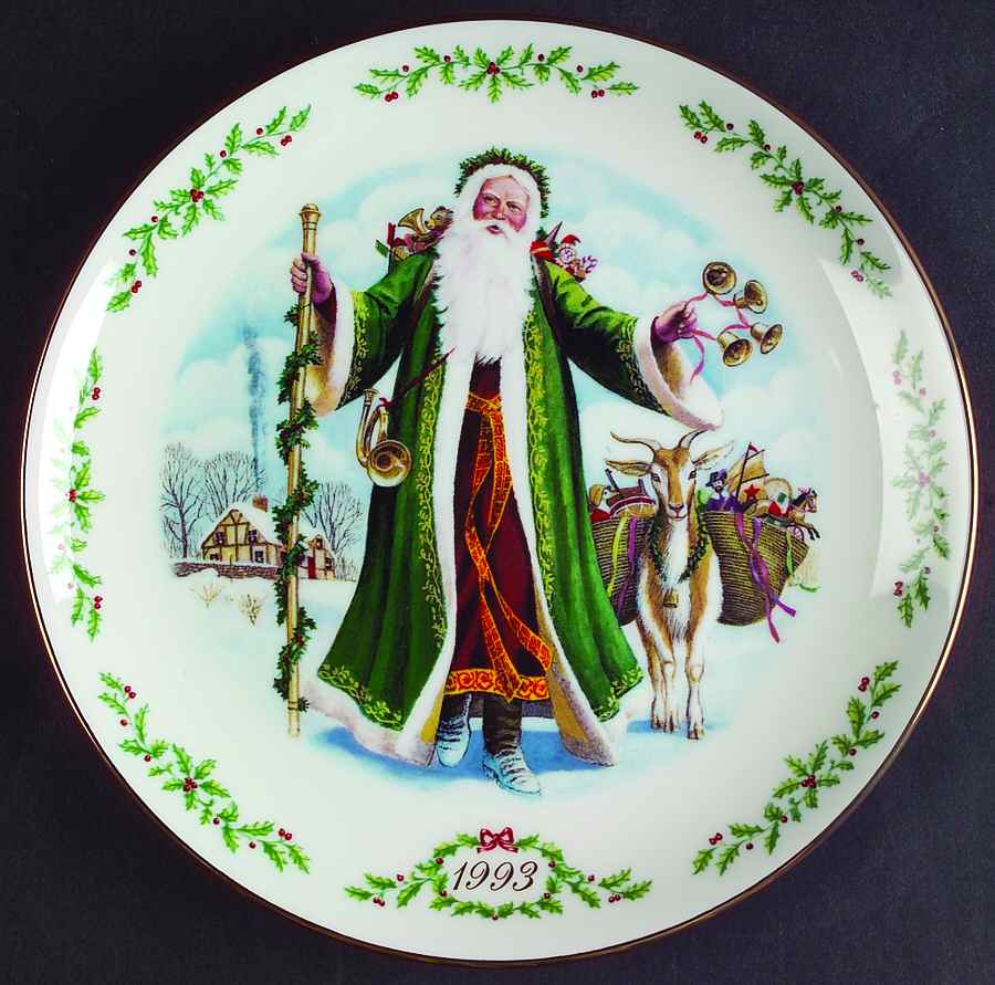 International Victorian Santas Father Christmas-Old English Yuletide - No Box by Lenox-1