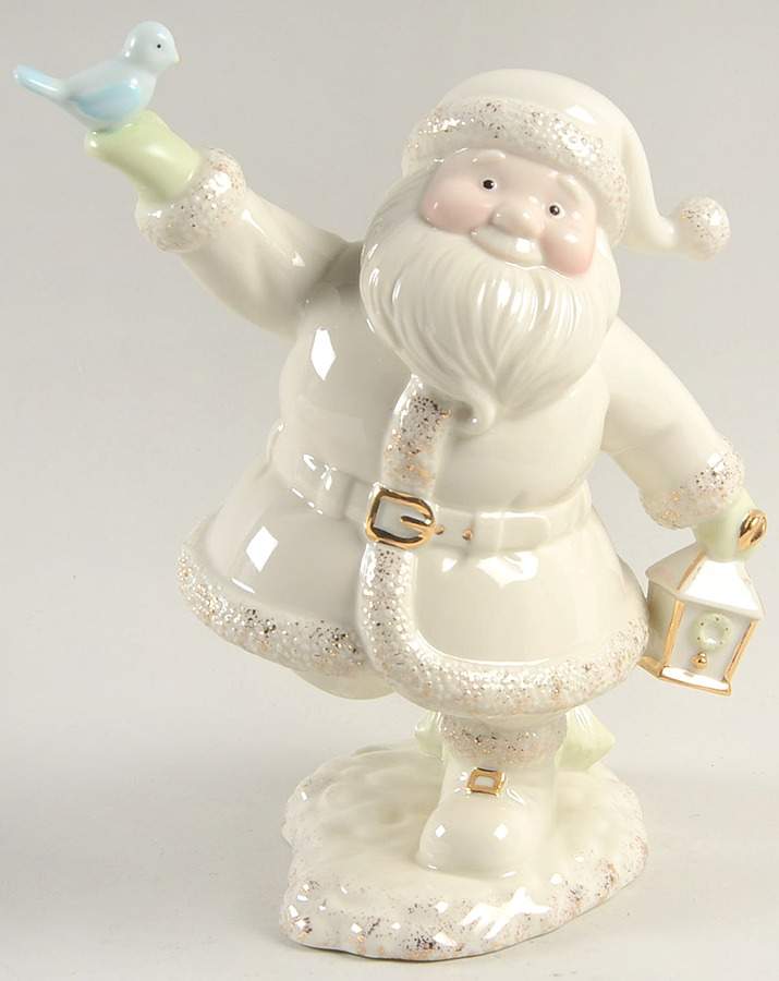 Lenox Christmas Figurine Strolling With Santa - Boxed by Lenox-1
