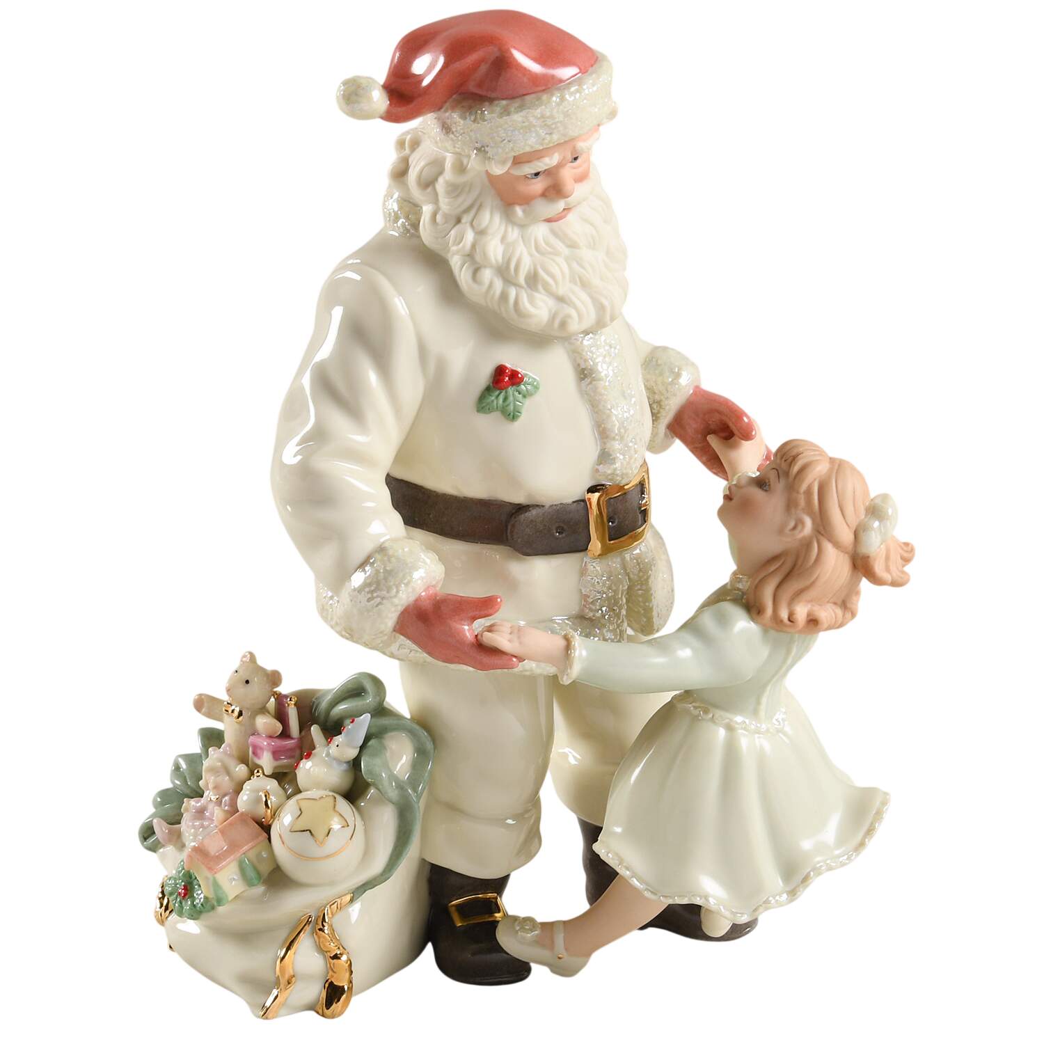 Lenox Christmas Figurine Santa's Magical Dance - Boxed by Lenox-1
