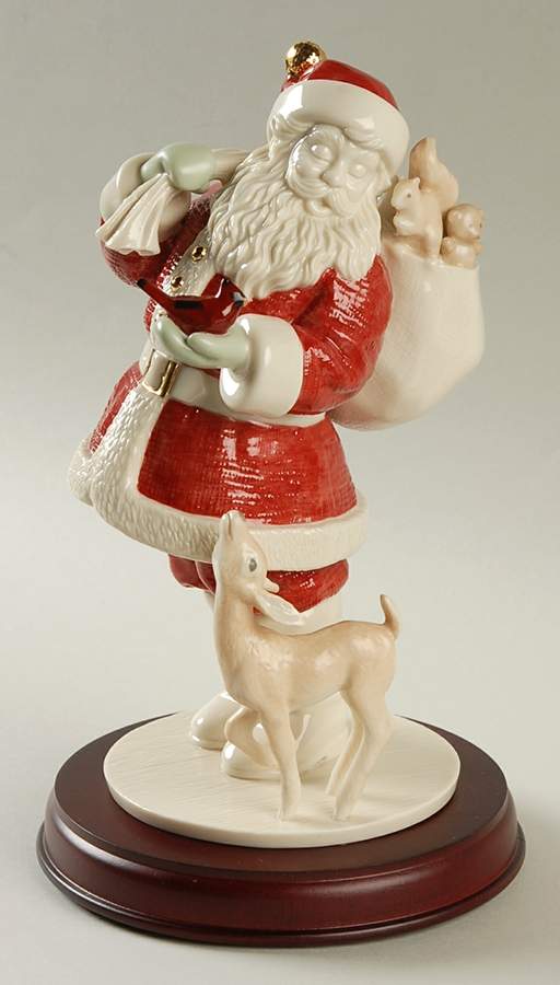 Lenox Christmas Figurine Santa  And Friends - No Box by Lenox-1