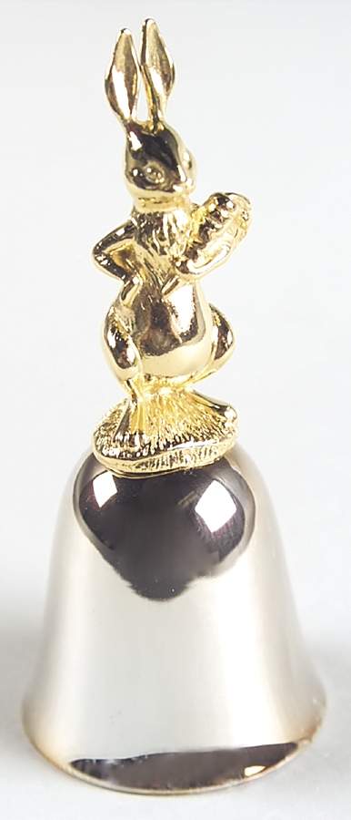 Classic Pooh Rabbit Bell - Boxed by Lunt Silver-1