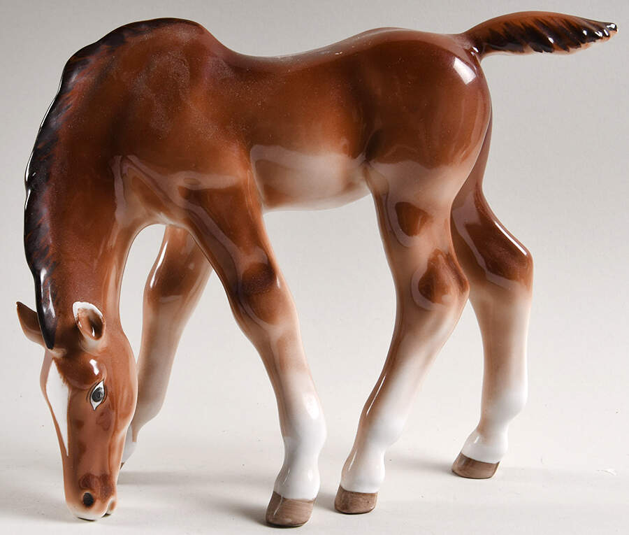 Lomonosov Figurines Foal- Brown - No Box 42 by Lomonosov-1