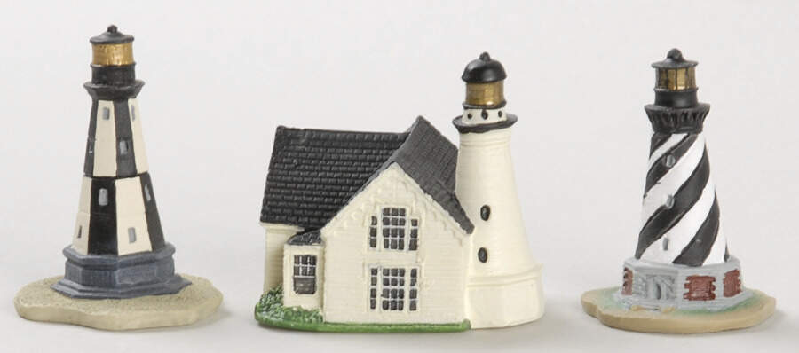 Lighthouse Thimble Collection Cape Henry/Cape Elizabeth/Cape Hatteras - Boxed by Lenox-1