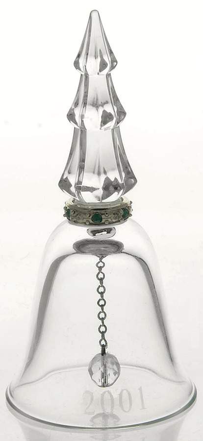 Annual Crystal Bell Ornament Pave Jewel Tree - With Box by Lenox-1
