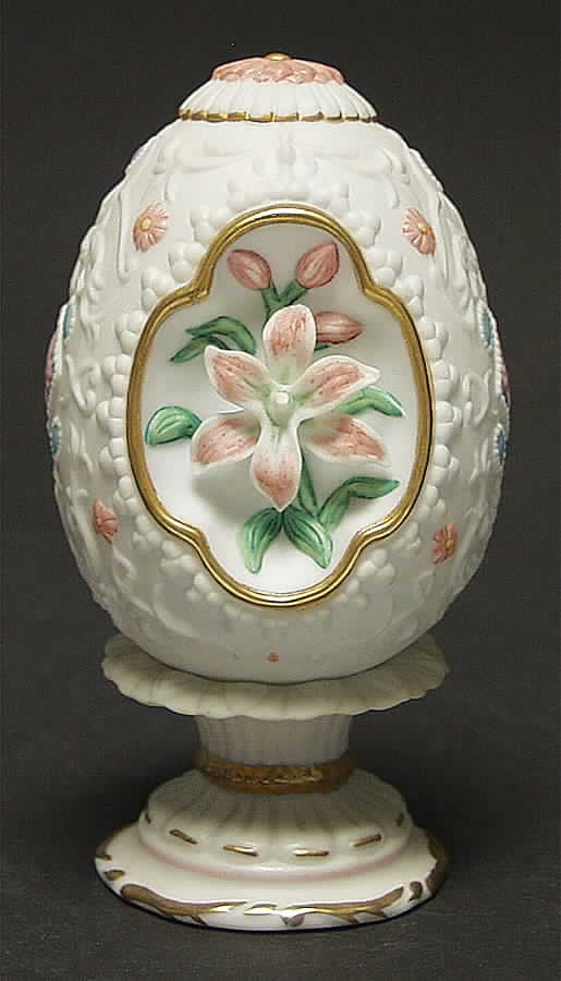 Floral Collector Eggs Lily Blossom Egg-Set Of 2 - No Box by Lenox-1