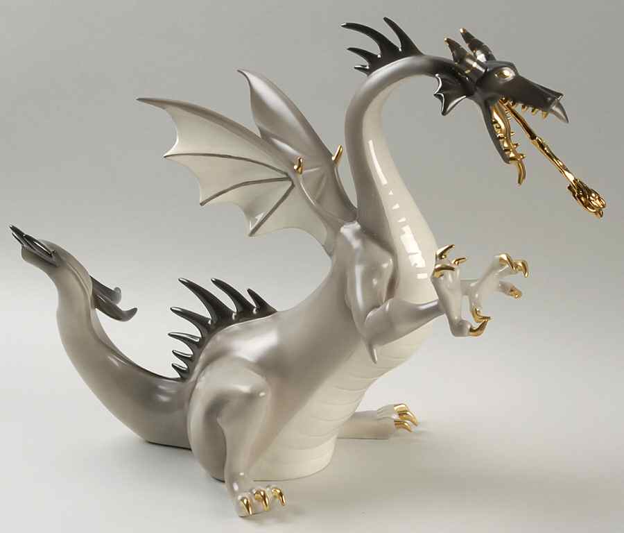 Sleeping Beauty Collection Maleficent The Fiery Dragon - No Box by Lenox-1