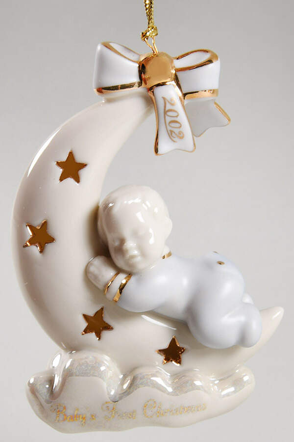 Baby's First Christmas 2002-Boy - Boxed by Lenox-1