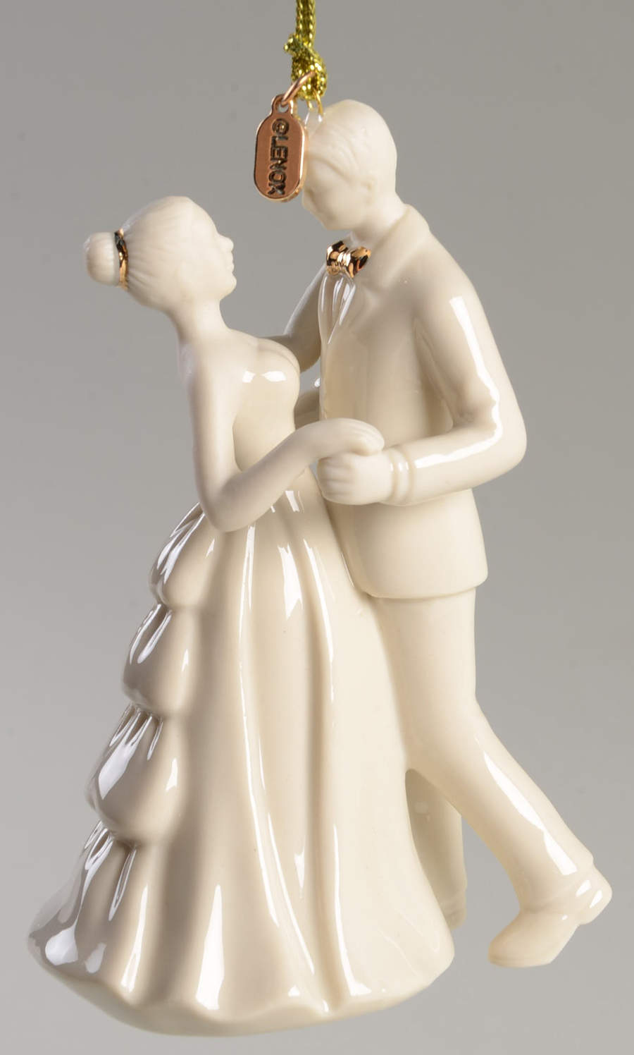 Bride And Groom Ornaments 2020-Bride & Groom - No Box by Lenox-1