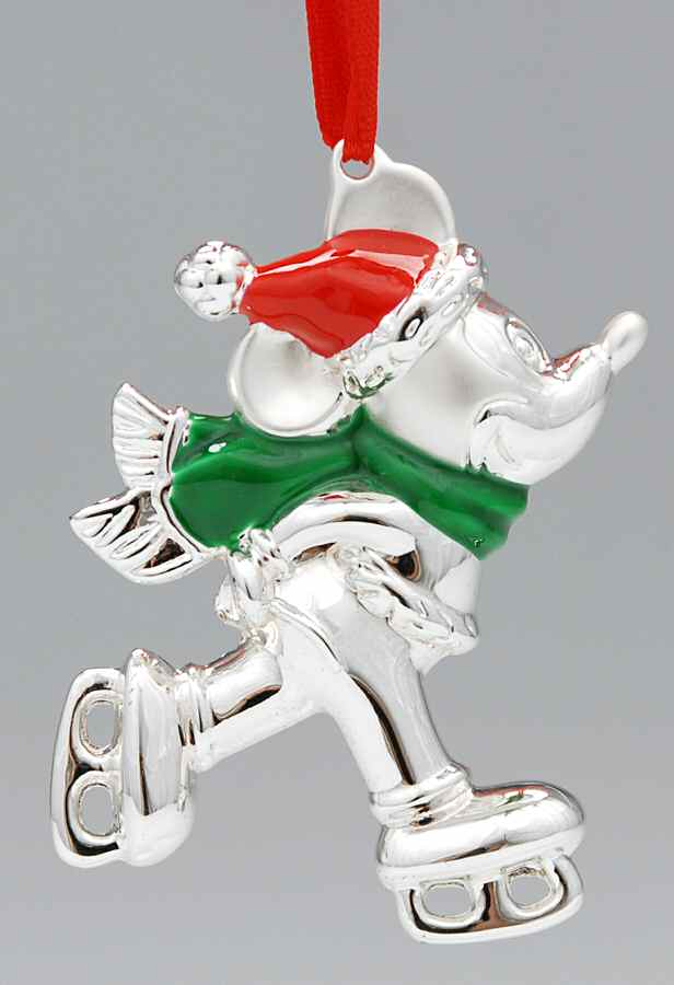 Mickey Ornaments Skating Mickey - With Box by Lenox-1