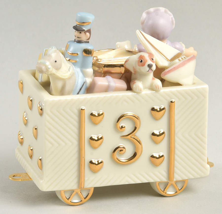 Happy Birthday Express Terrific Three Birthday Car - Boxed by Lenox-1