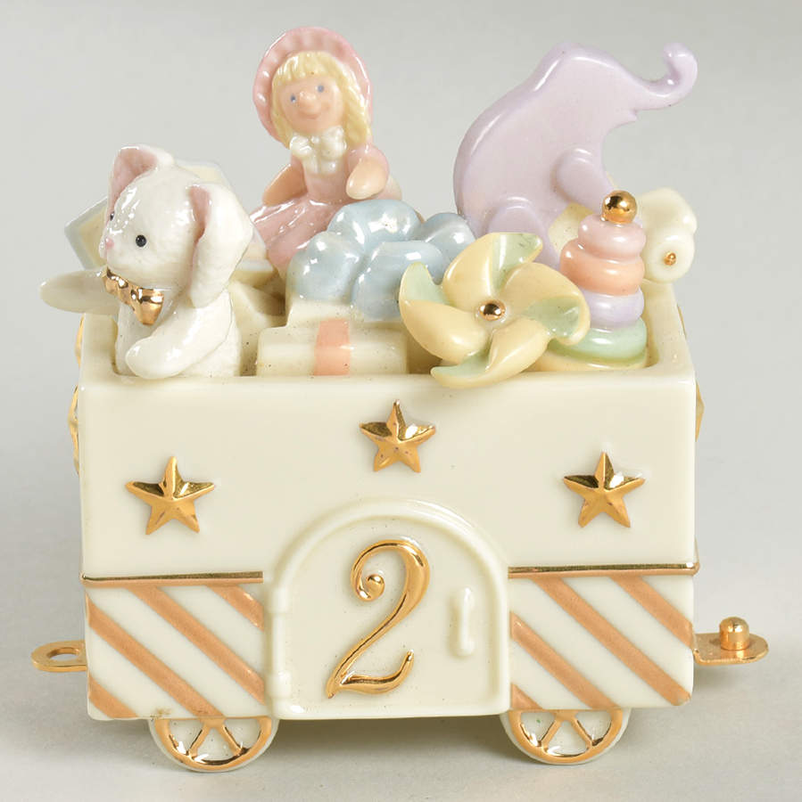Happy Birthday Express Tumbling Two Birthday Car - No Box by Lenox-1