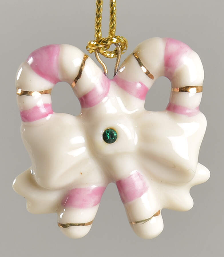 Jeweled Advent Ornament Calendar Candy Canes - No Box by Lenox-1