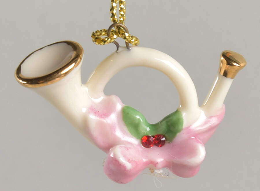 Jeweled Advent Ornament Calendar Horn - No Box by Lenox-1