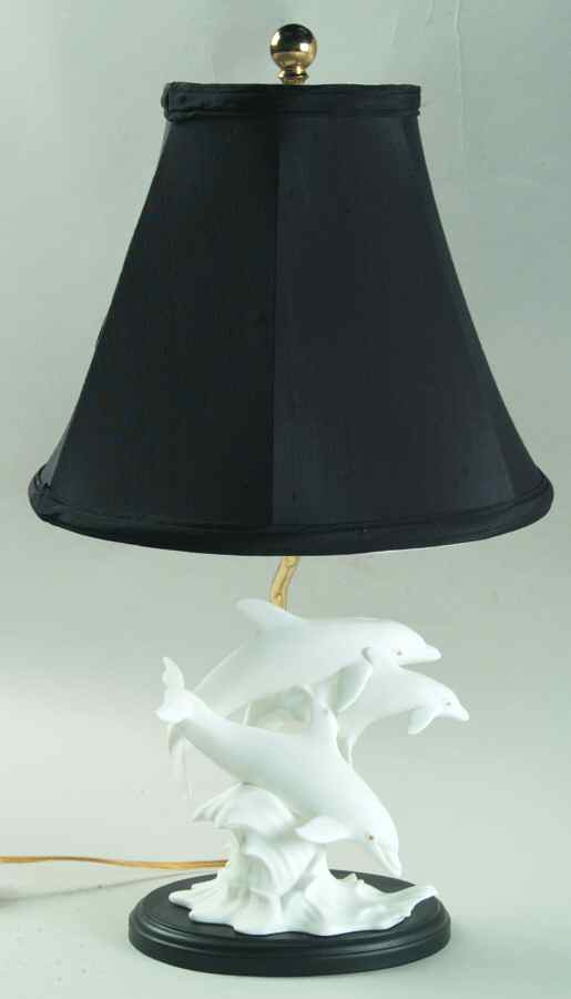 Sea Animals Lamp Dance Of The Dolphins Lamp - With Box by Lenox-1