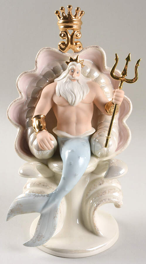The Little Mermaid King Triton - No Box by Lenox-1