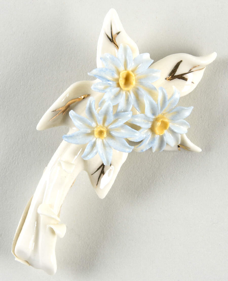 Lenox Jewelry Chrysanthemum Pin - With Box by Lenox-1