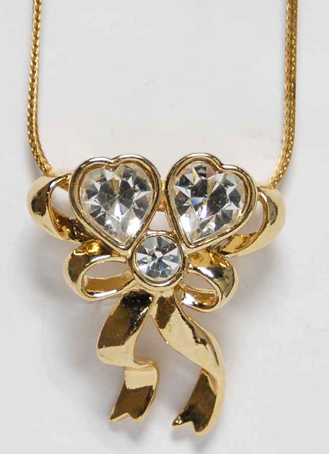 Lenox Jewelry Crystal Heart Pendant - No Box by Lenox-1