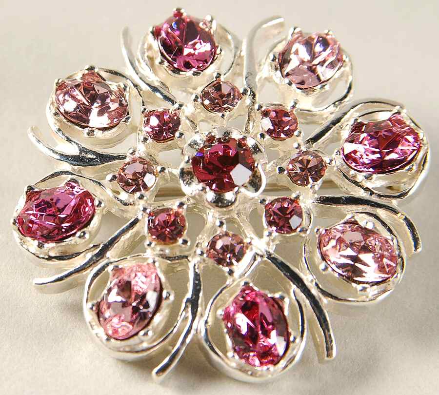 Lenox Jewelry Jeweled Blossom Pin - No Box by Lenox-1