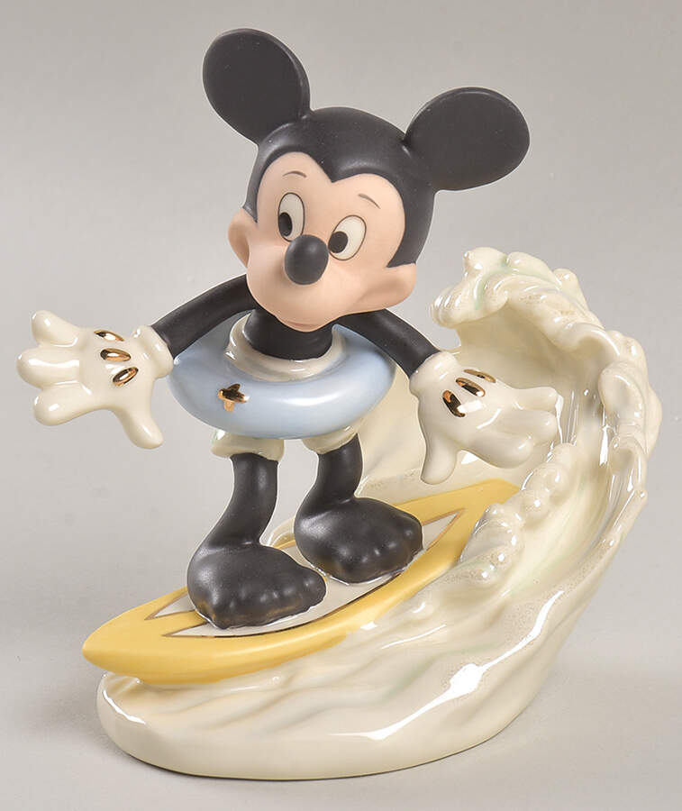 Mickey for All Seasons Surf's Up Mickey - Boxed by Lenox-1