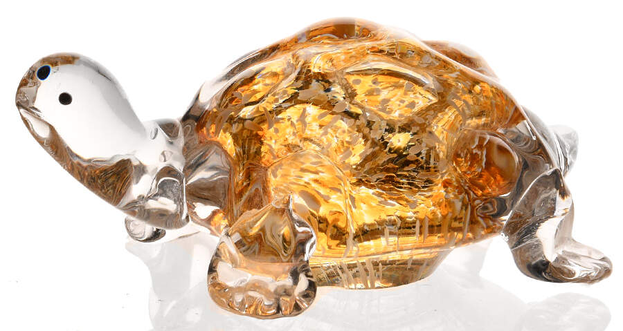 Lenox Art Glass Figurines Riverbed Ranger-Turtle - No Box by Lenox-1