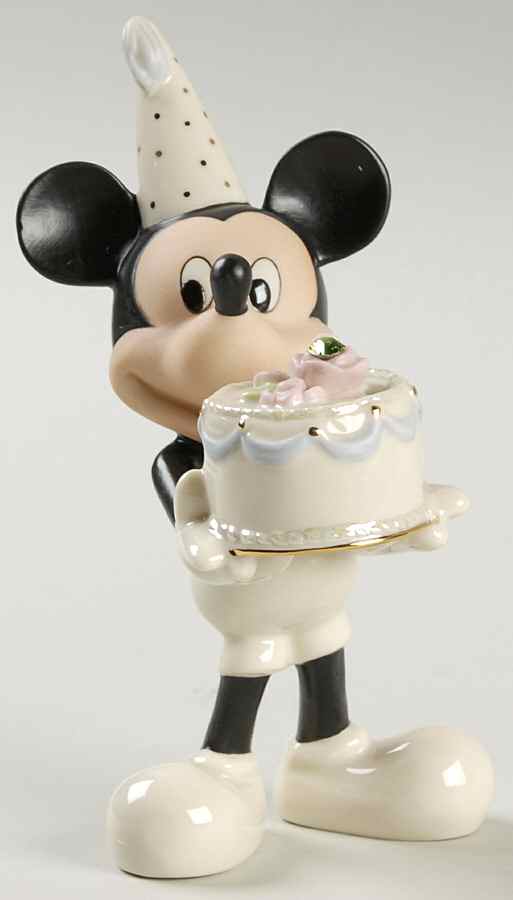 Mickey's Happy Birthday To You Mickey-August - No Box by Lenox-1