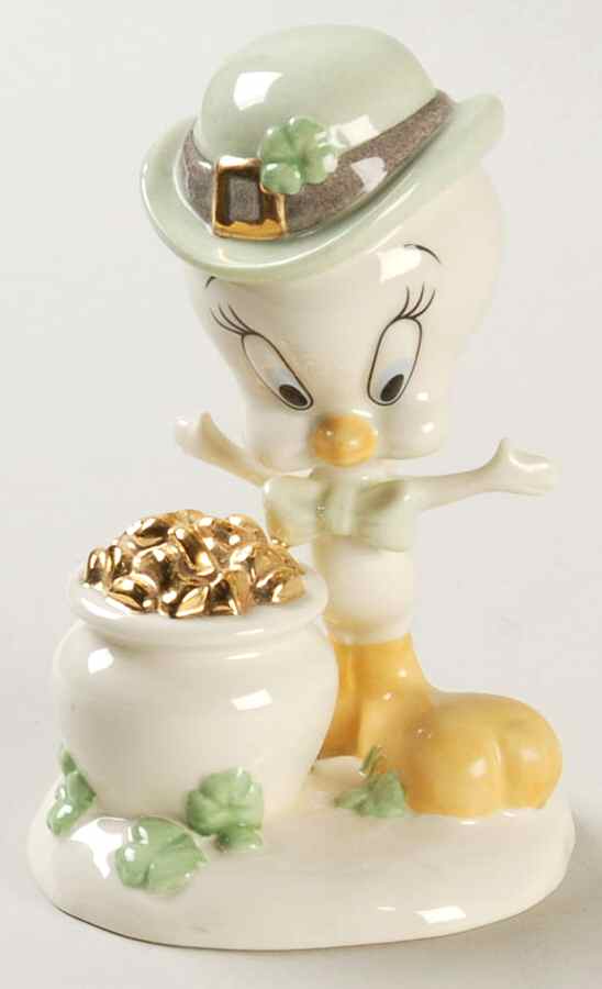 Twelve Months of Tweety Luck Of The Irish Tweety - Boxed by Lenox-1