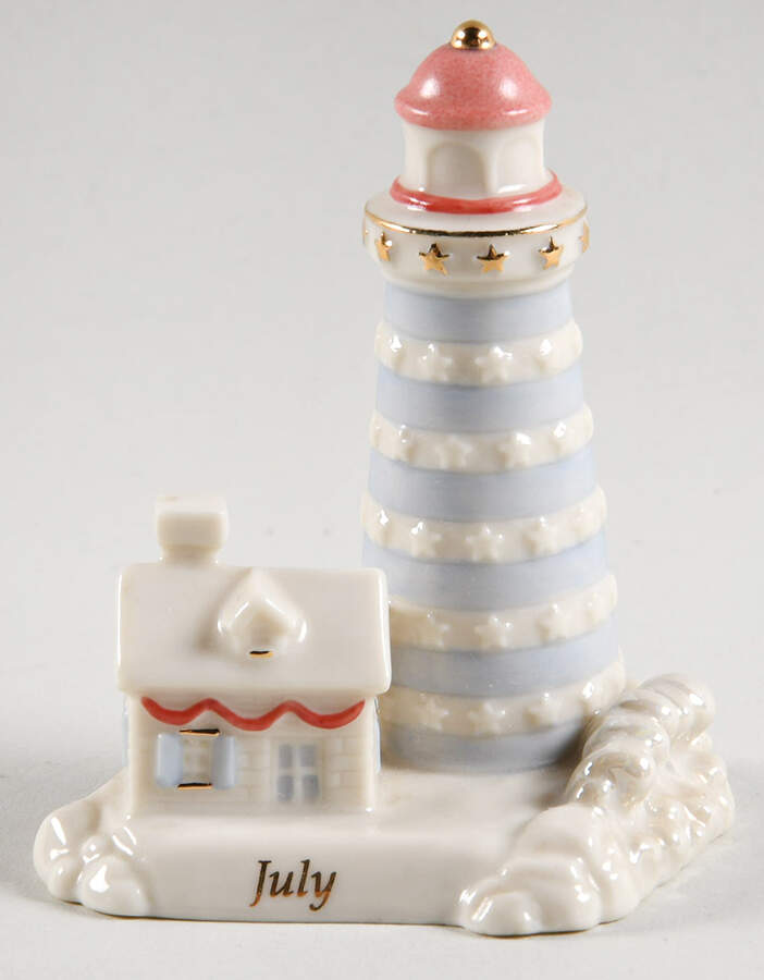 Lighthouse Calendar Sculptures July - Boxed by Lenox-1