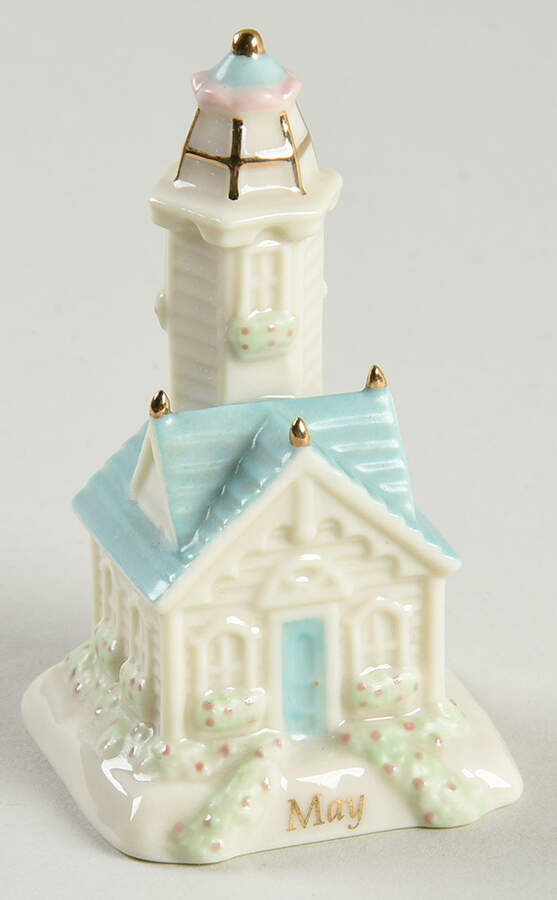 Lighthouse Calendar Sculptures May - Boxed by Lenox-1