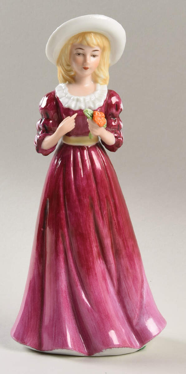 Ardalt Figurines Girl With Hat Holding Flower - No Box by Lenwile-Ardalt-1