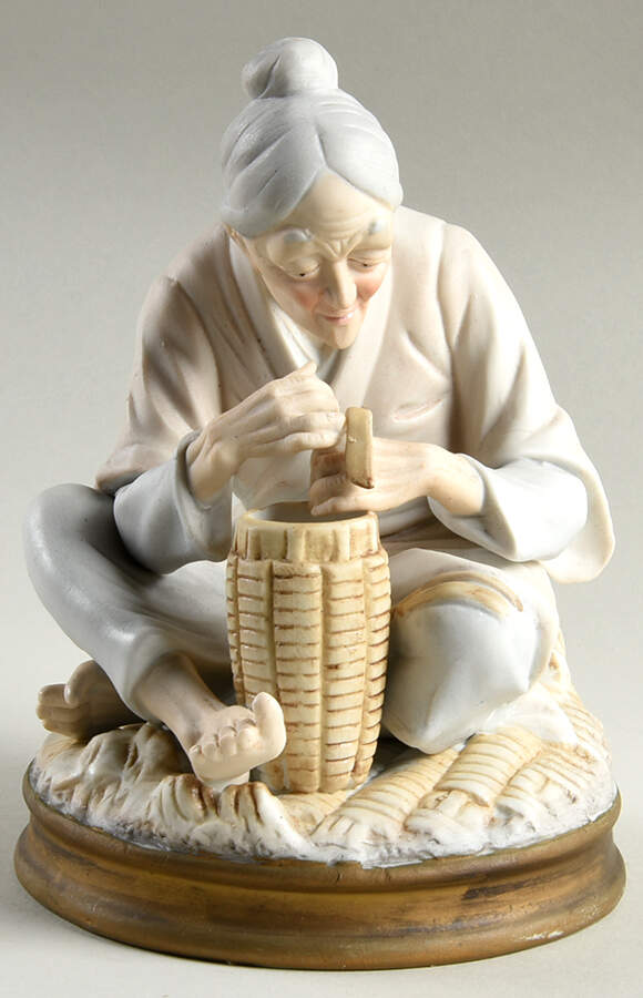 Ardalt Figurines Basket Weaver - No Box by Lenwile-Ardalt-1