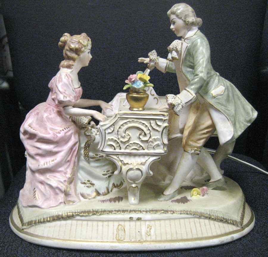Ardalt Figurines Couple With Piano - No Box by Lenwile-Ardalt-1