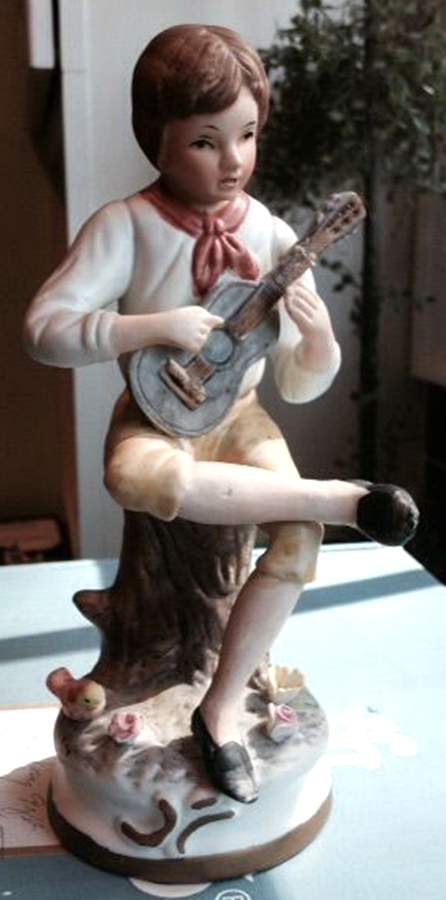 Ardalt Figurines Boy W/ Guitar - No Box by Lenwile-Ardalt-1