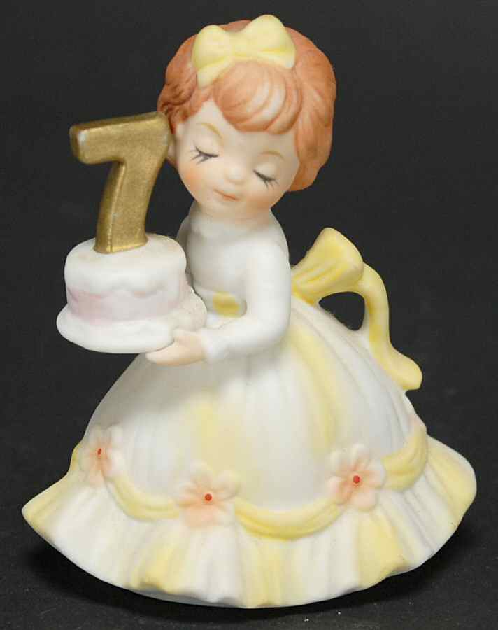 Birthday Girl Girl With Cake-7 - Boxed by Lefton-1