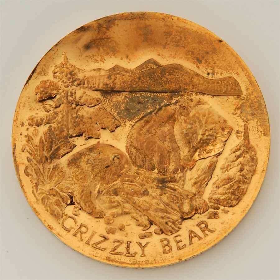 America's Natural Legacy Grizzly Bear - No Box by Longines Symphonette-1