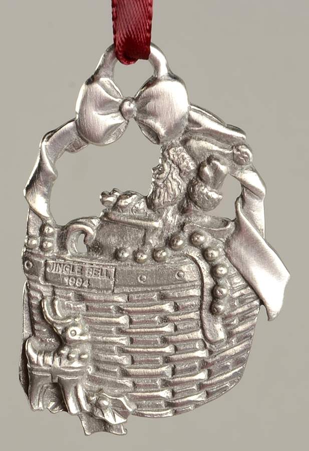Christmas Basket Collection 1994-Jingle Bell - No Box by Longaberger (Metal)-1
