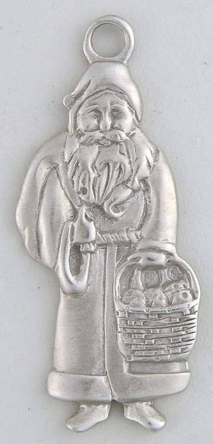 Santa Cookie Mold Collection 1990-Father Christmas - Boxed by Longaberger (Metal)-1
