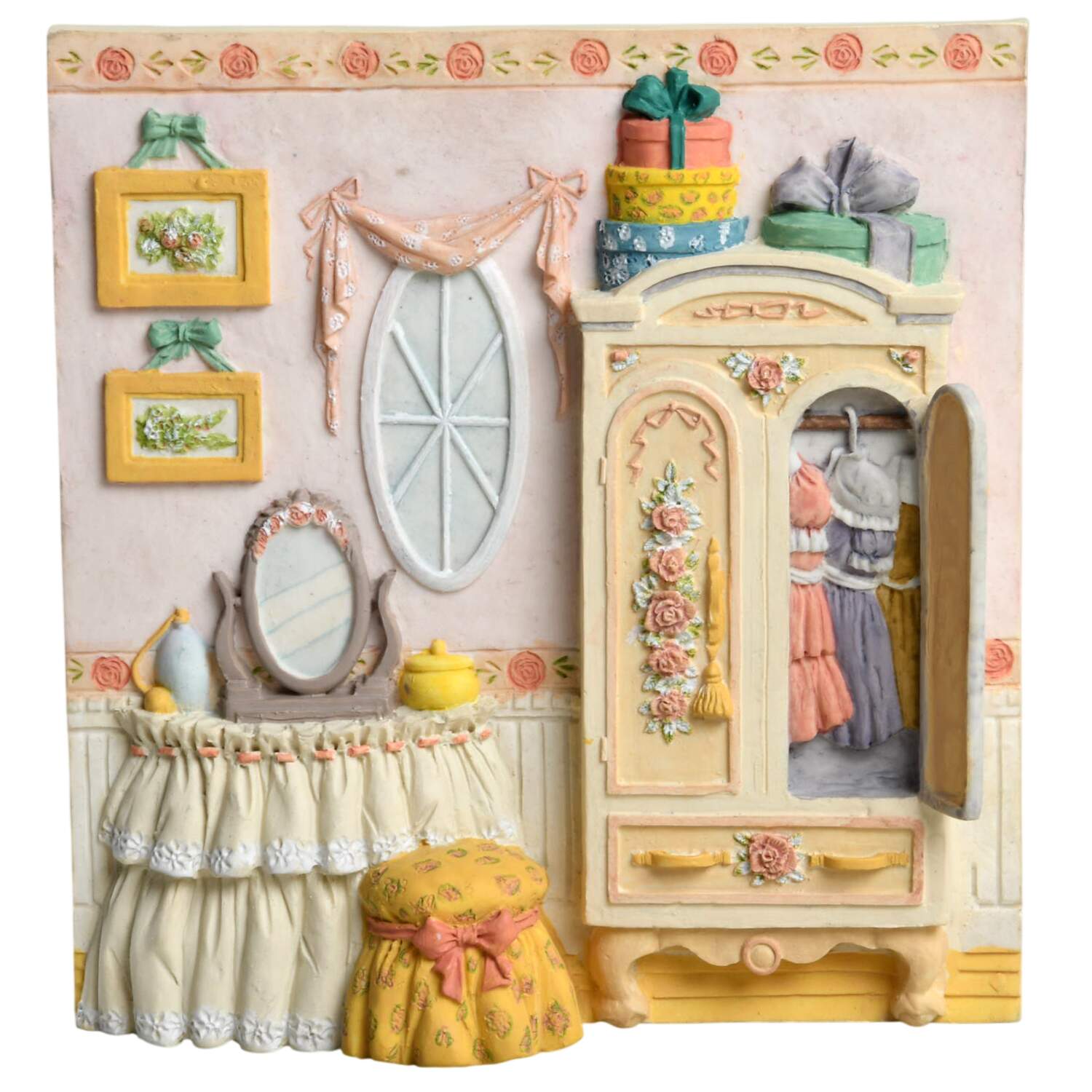 LEFton Giftware Memories Of Home Plaque - No Box by Lefton-1