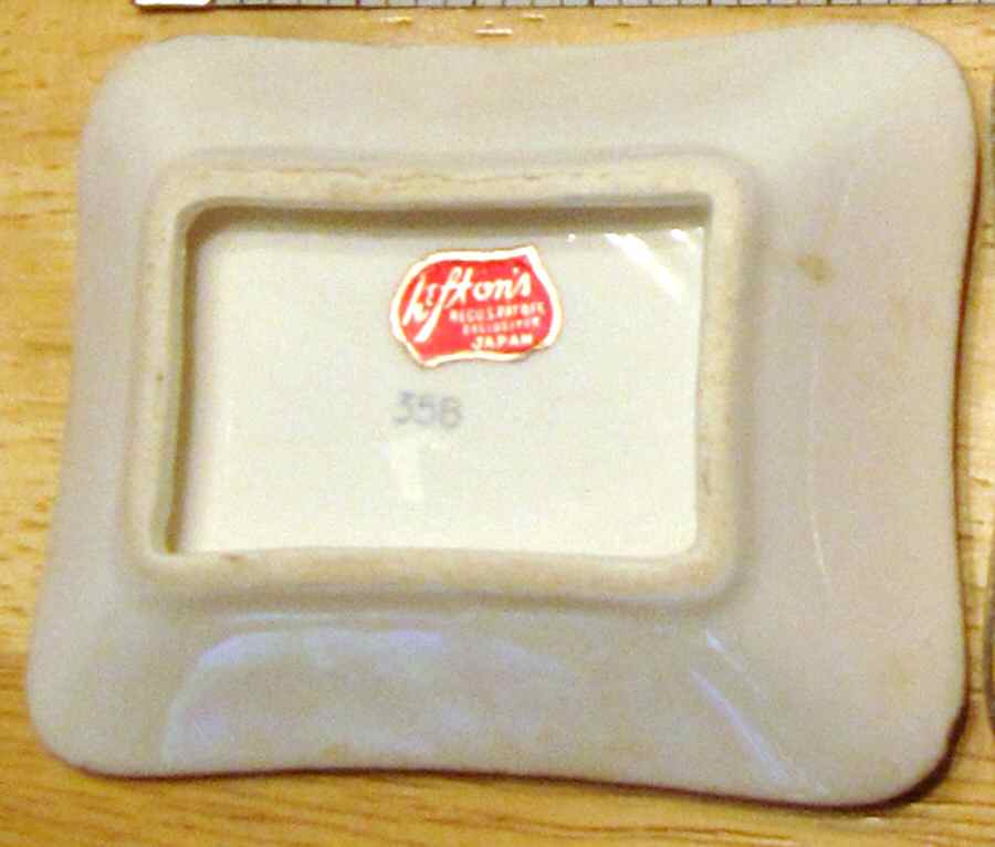LEFton Giftware Floral Ashtray-Small - No Box by Lefton-1