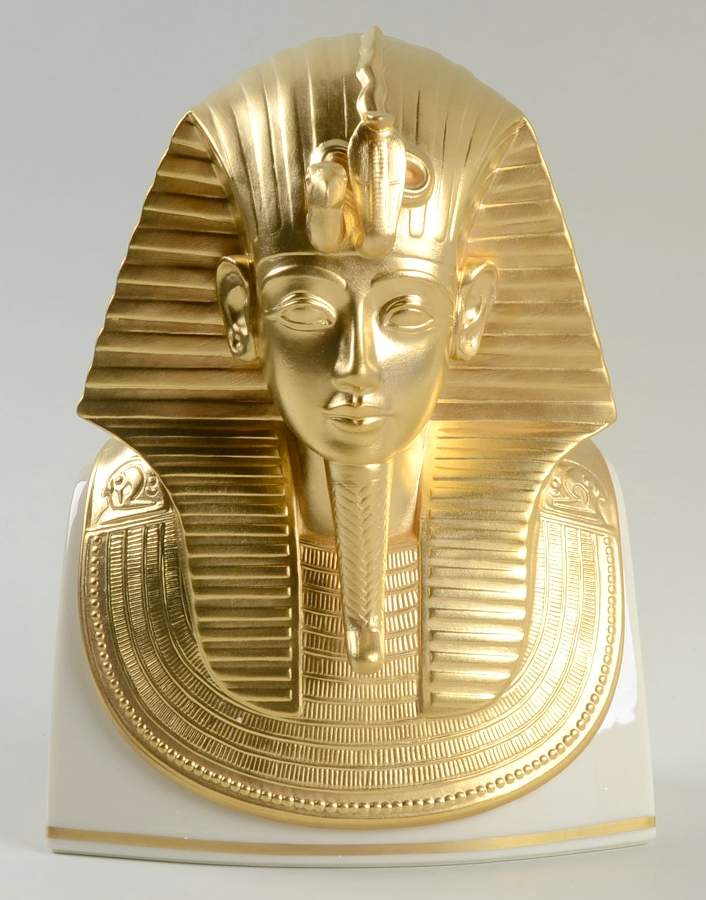 Treasures of Tut Gold Mask Of Tutankhamun - With Box by Lenox-1