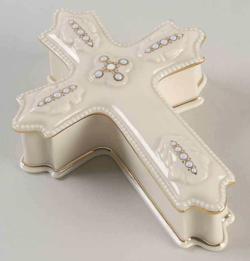 Celebrate a Moment Heavenly Cross Box - With Box by Lenox-1