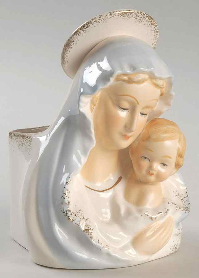 Lego Head Vase Madonna & Child - No Box by Lego (Japan)-1